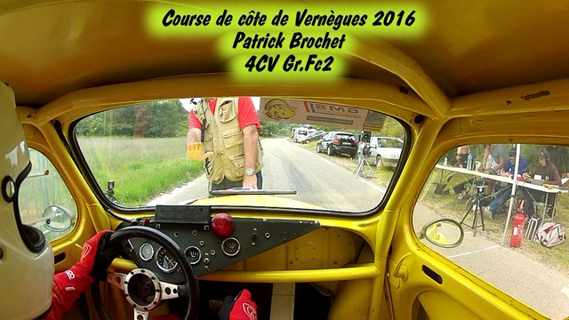 Course de côte de Vernègues 2016 Patrick Brochet 4CV Gr.Fc/2