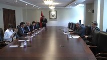 Türkeş, Türkiye İhracatçılar Meclisi Başkanı Mehmet Büyükekşi'yi Kabul Etti