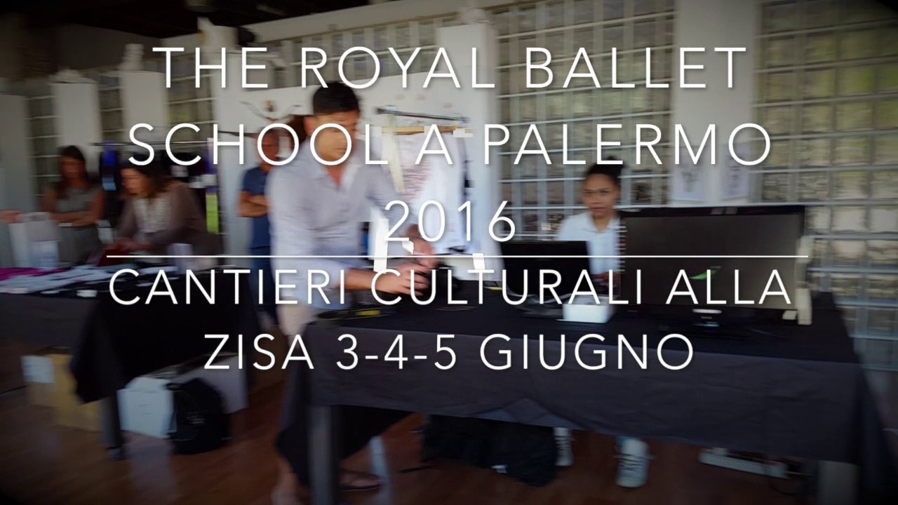 Royal Ballet School a Palermo 3-4-5 giugno 2016.