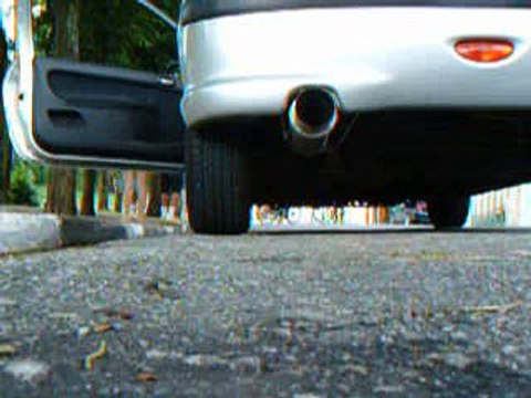 Escapamento 25-166S Peugeot 206 1.6 16v (TU5JP4)