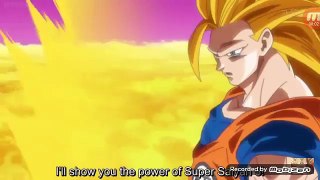 Goku super sayan 3 vs beerus