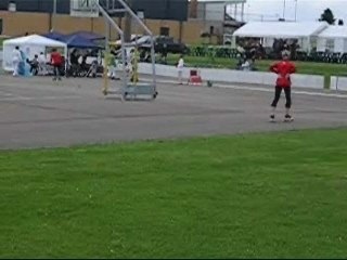 championnat de Belgique roller 300m piste femme