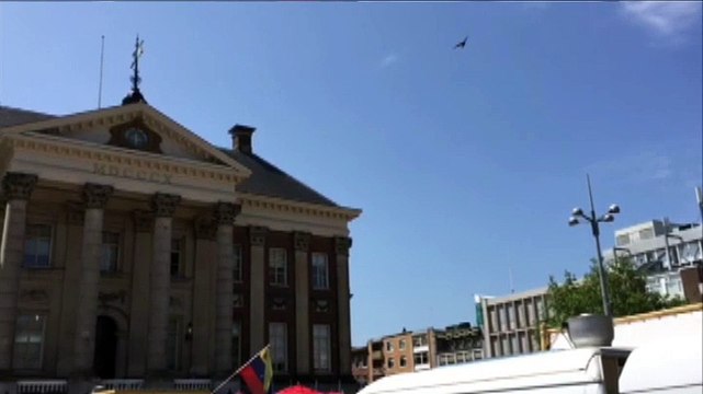 Beelden: De JSF vliegt over Groningen - RTV Noord