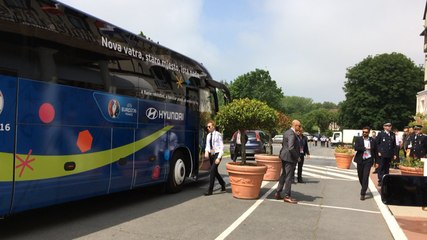 L'équipe croate est arrivée !