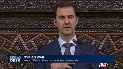 Syrian War - Assad: West's refusal to cooperate creates crisis