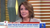 Pelosi Endorses Clinton, Suggests Possible VP Candidate