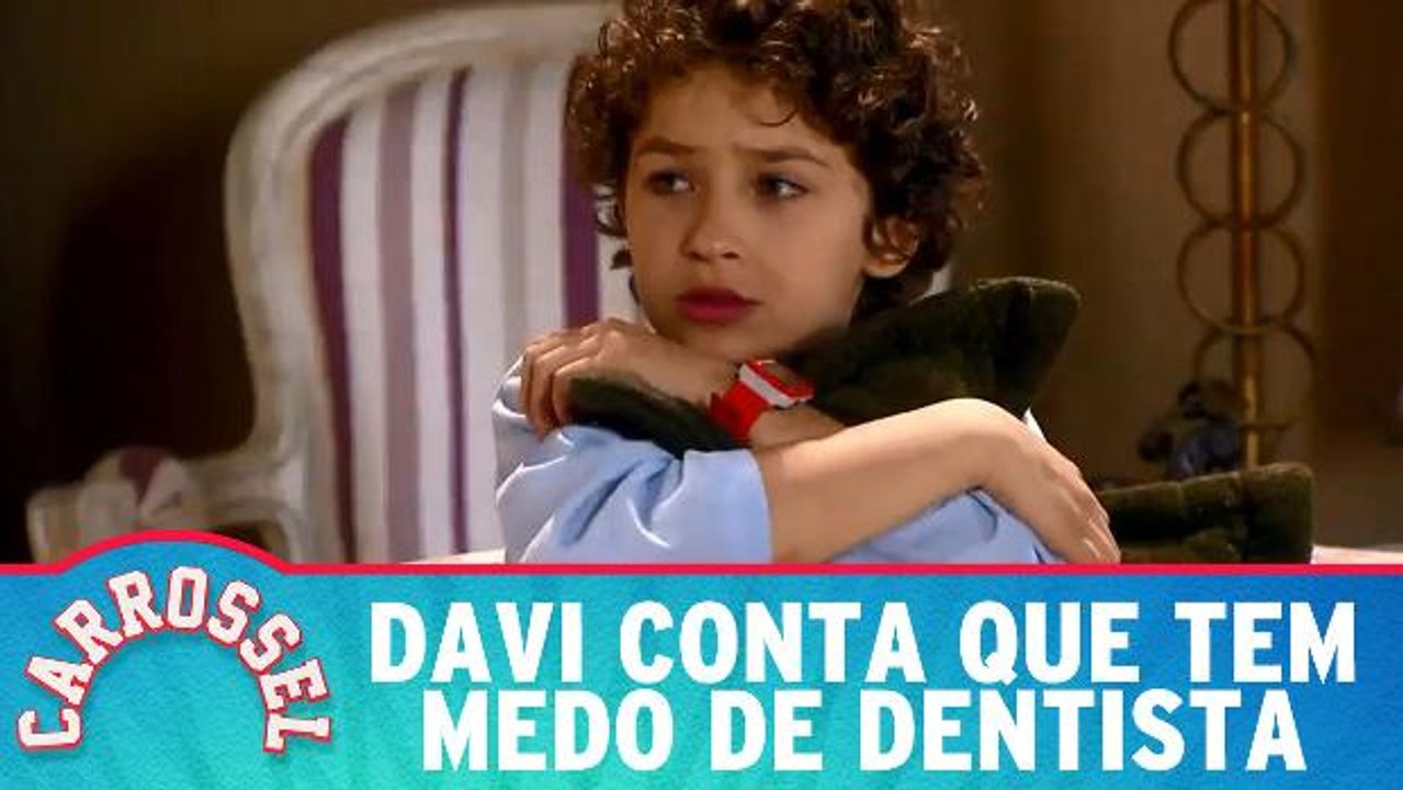 Davi conta que tem medo de dentista