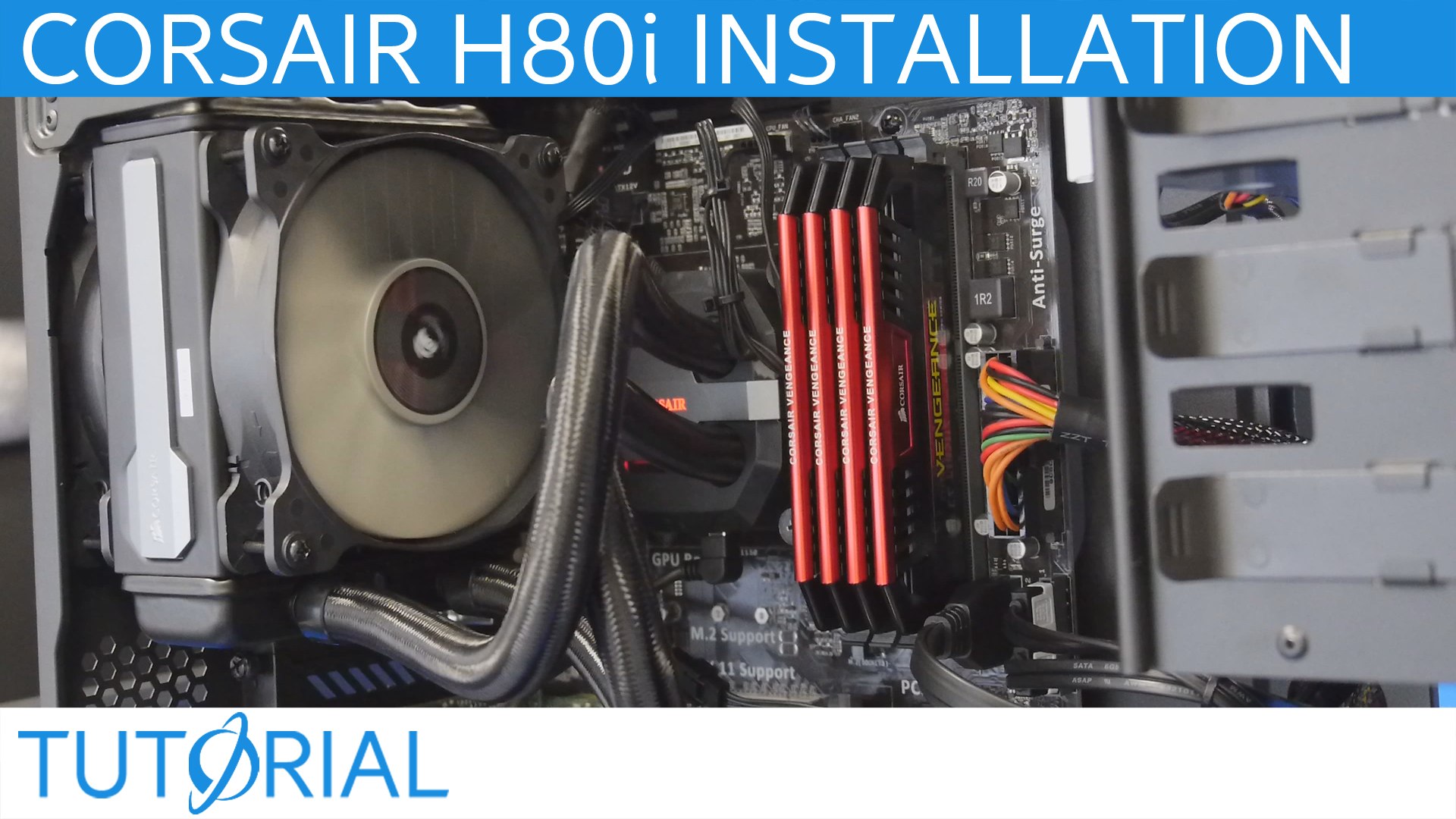 How To: H80i Liquid Cooler Installation - Dailymotion