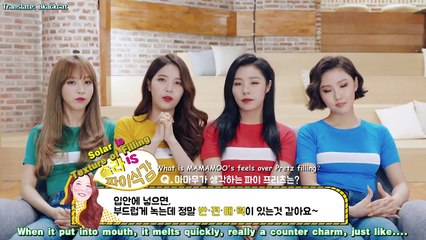 [ENG SUB] 160607 MAMAMOO x Pretz Interview