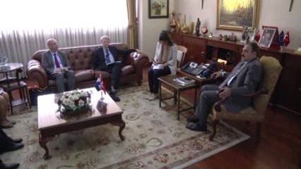Eroğlu, Hollanda'nın Ankara Büyükelçisi Cornelius Van Rij'i Kabul Etti