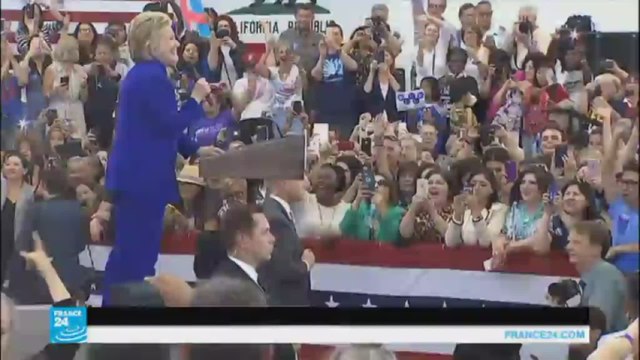 الولايات المتحدة: كلينتون تتجه لتصبح المرشحة الديمقراطية للرئاسة