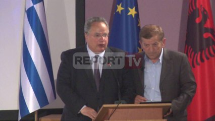 Download Video: Report TV - Kotzias takon studentët: Traktat i  ri miqësie mes Shqipërisë e Greqisë