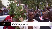 Protesters in Kenya say electoral body must go