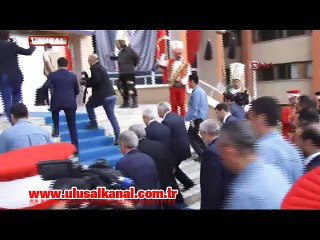 Erzincan’da mehter takımı İzmir Marşı’nı Binali Yıldırım’a uyarladı