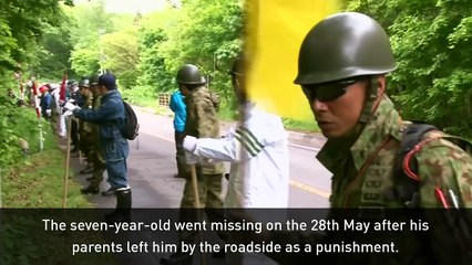 Abandoned Japanese boy released from hospital
