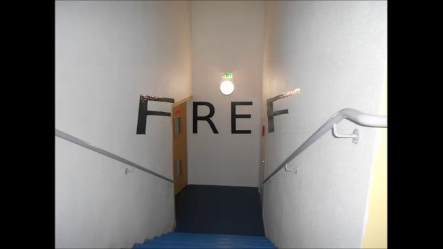 CARDIE Caen Anamorphose FREE réalisée par des élèves du collège La Chaussonnière Saint Martin des Champs (50)