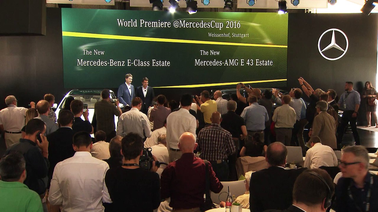 World Premiere of the new Mercedes-Benz E-Class Estate Highlights