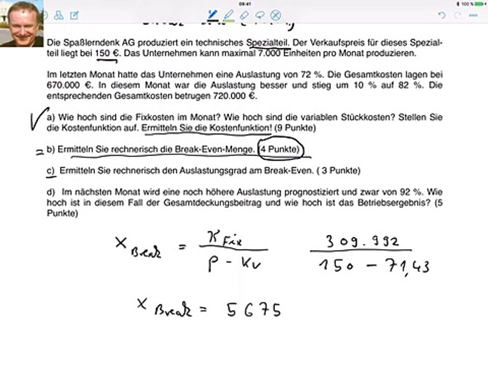 Break Even (15.04.), Teil 2