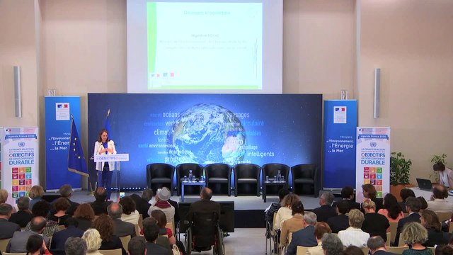 Ségolène Royal lance la mise en œuvre nationale du plan d’action des objectifs de développement durable