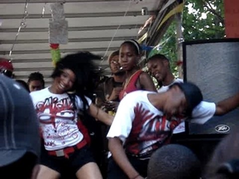 la dancehall queen 2007 sur un chart