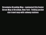 Download Streetwise Brooklyn Map - Laminated City Center Street Map of Brooklyn New York -