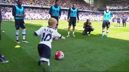 Kid Playing Football Without Legs