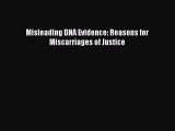 Download Book Misleading DNA Evidence: Reasons for Miscarriages of Justice ebook textbooks