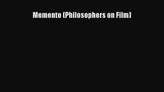 Read Book Memento (Philosophers on Film) E-Book Free