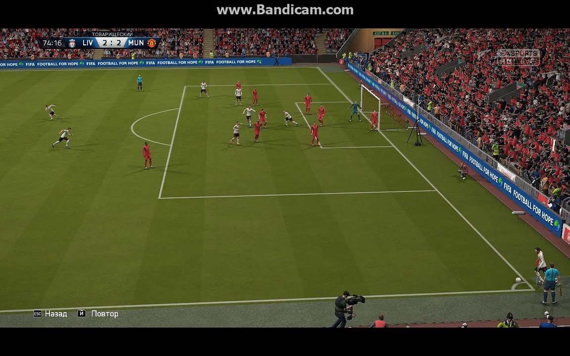 BPL 18 Тур. Ливерпуль - Манчестер Юнайтед 2:3. Ronaldo, 72'