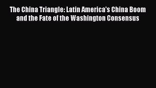 Read Book The China Triangle: Latin America's China Boom and the Fate of the Washington Consensus