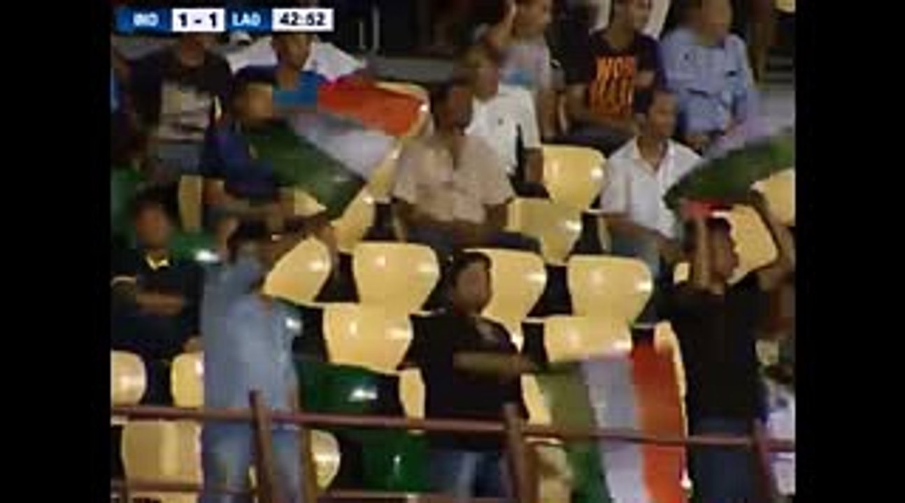India vs Laos  6 -1  ALL GOALS AND HIGHLIGHTS AFC ASIAN CUP 07-06-2016