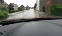 Inondations à Leuze-en-Hainaut