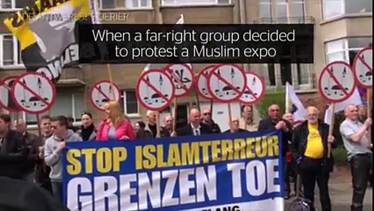 This young Muslim woman went to an anti-Islam rally and took a load of selfies