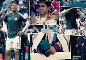 Cristiano ronaldo gives kid his shirt