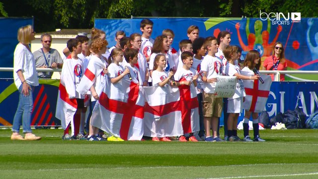 England settling into French training camp