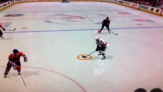 NHL 10 Clap bomb from my own Blue line and goes top shelf!