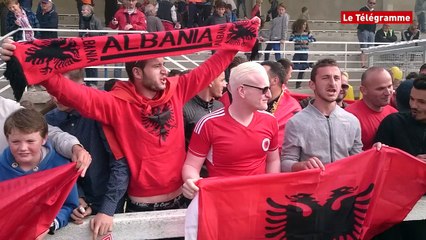 Euro 2016. L'Albanie à l'entraînement à Perros-Guirec