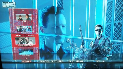 Terminator 2: Judgment Day (2015 reissue) Blu-ray Menu