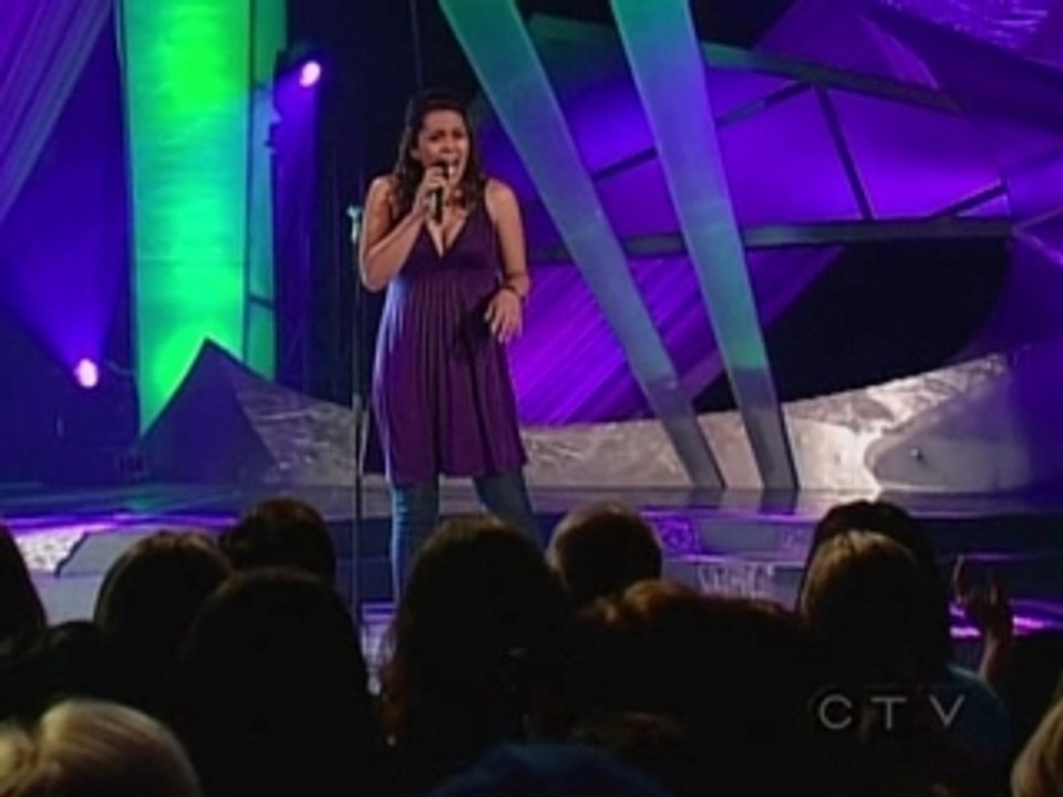 Canadian Idol 5 Top 22- Martha Joy - I Dont Wanna Miss A Thi