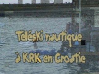 Handi téléski nautique en Croatie