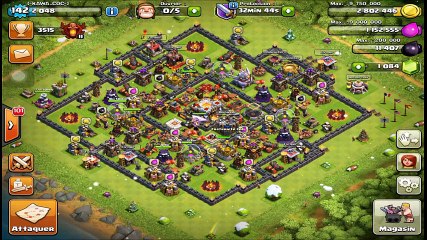 Clash Of Clans FR - MA MÈRE MASSACRE LE JEU  O