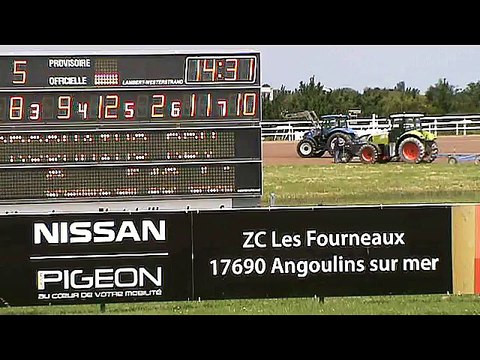 Courses de chevaux trotteurs du 6 juin 2016 à Châtelaillon-plage