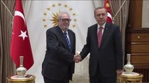 Erdoğan, Avrupa Konseyi Parlamenter Meclisi Başkanı Agramunt'u Kabul Etti