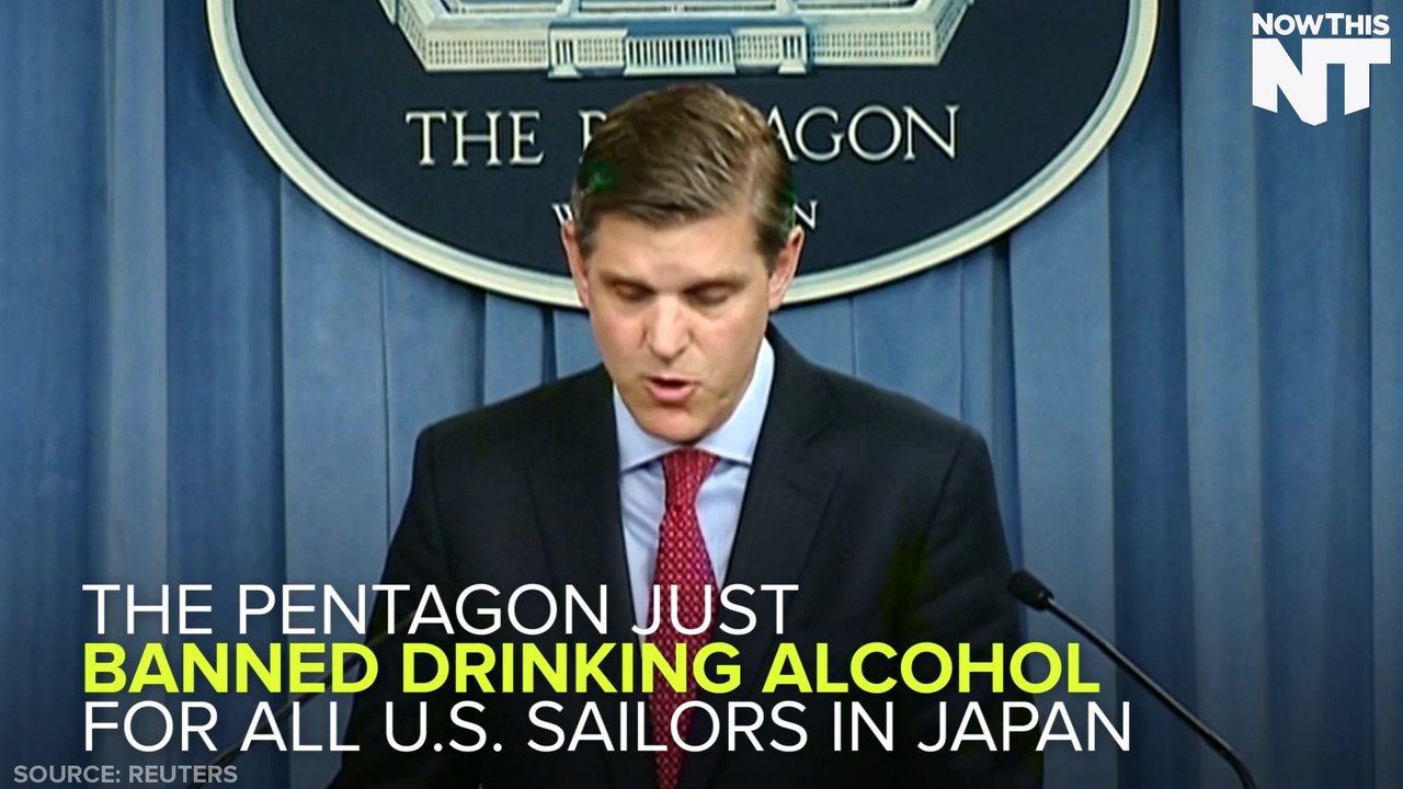 Drinking Alcohol Temporarily Banned For American Sailors In Japan