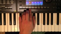 How to play 'Kick in the Door' by The Notorious B.I.G. - piano-keyboard tutorial