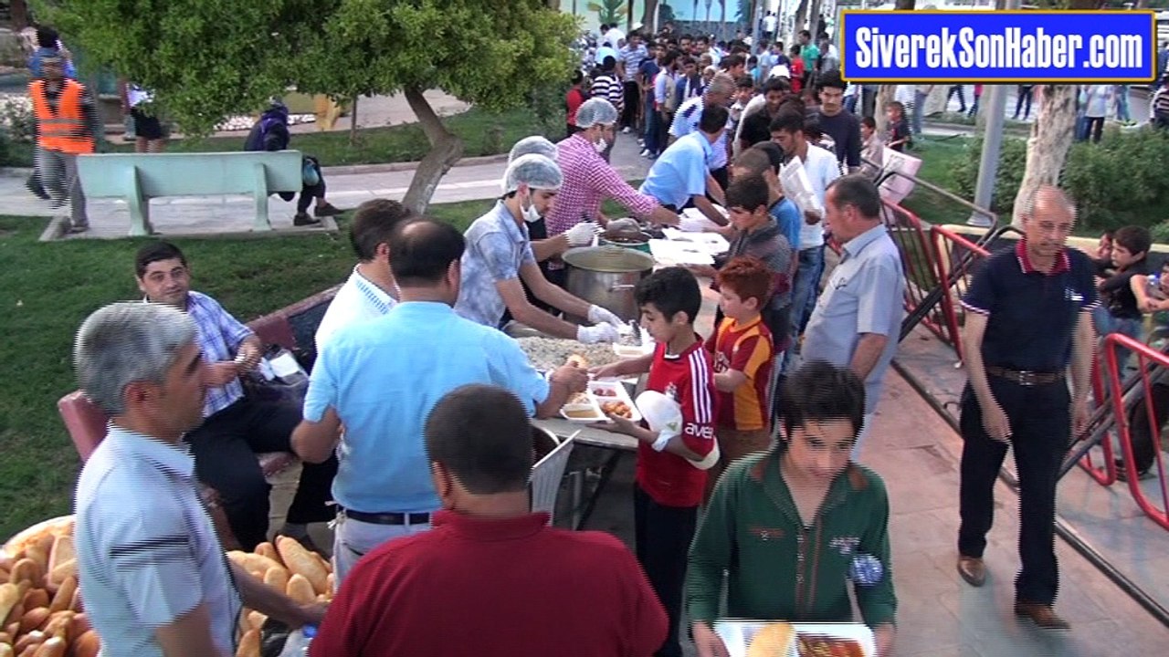 Siverek Belediyesinden Bin Kişiye İftar