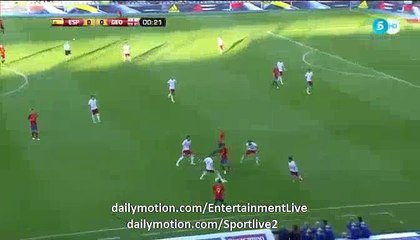 Spain Tika taka pass - Spain 0-0 Georgia