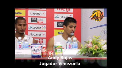 Andy Rojas, jugador de Venezuela