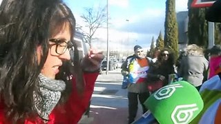 Declaracion de ExTrabajador en Telemadrid en la Marcha al Tribunal Supremo 27/03/14