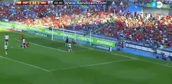Sergio Ramos incredible MISS - Spain 0-0 Georgia - 07-06-2016